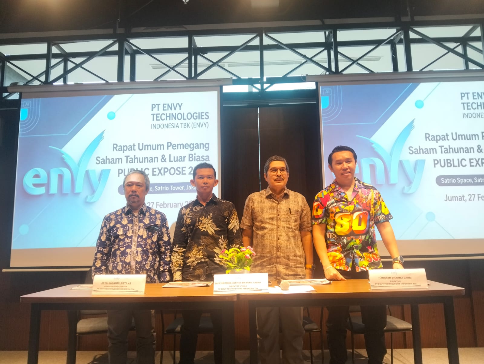 PT Envy Technologies Indonesia Tbk Fokus Perkuat Modal dan Kembangkan Sistem Keamanan Digital