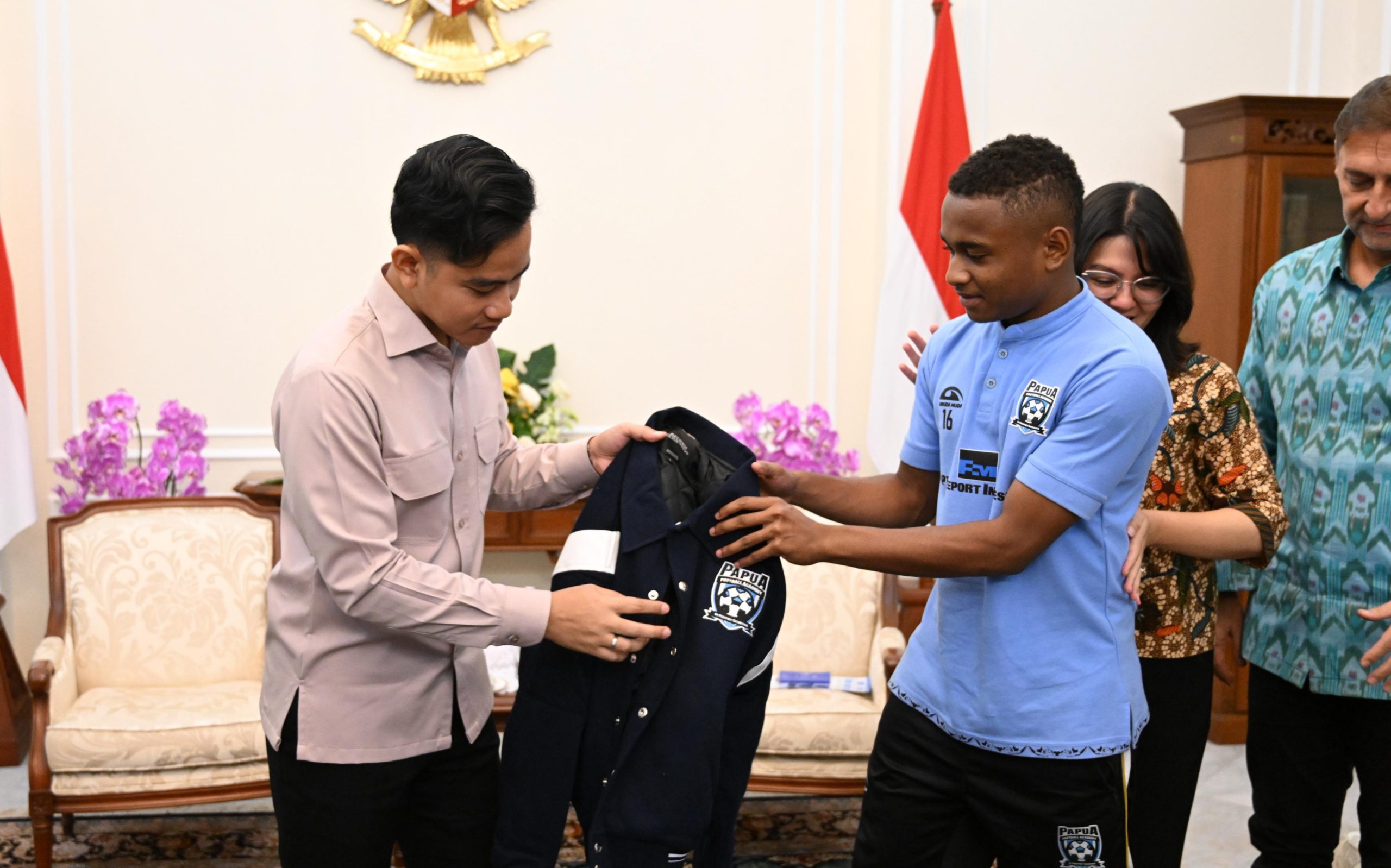 Terima Audiensi PFA Elite Camp, Wapres Dukung Talenta Muda Papua Berlaga di Austria