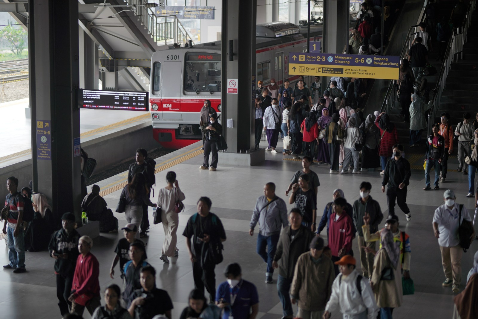 Torehan KAI Commuter Selama 20 Hari Masa Angleb 2026
