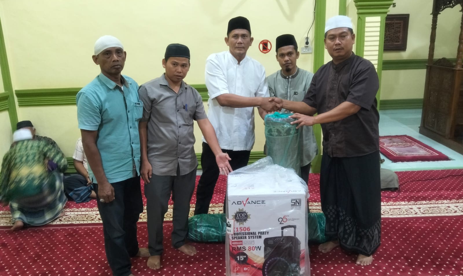 Tim XIII Safari Ramadhan Pemkab.Simalungun Kunjungi Masjid Nurul Yaqin Nagori Sayur Matinggi