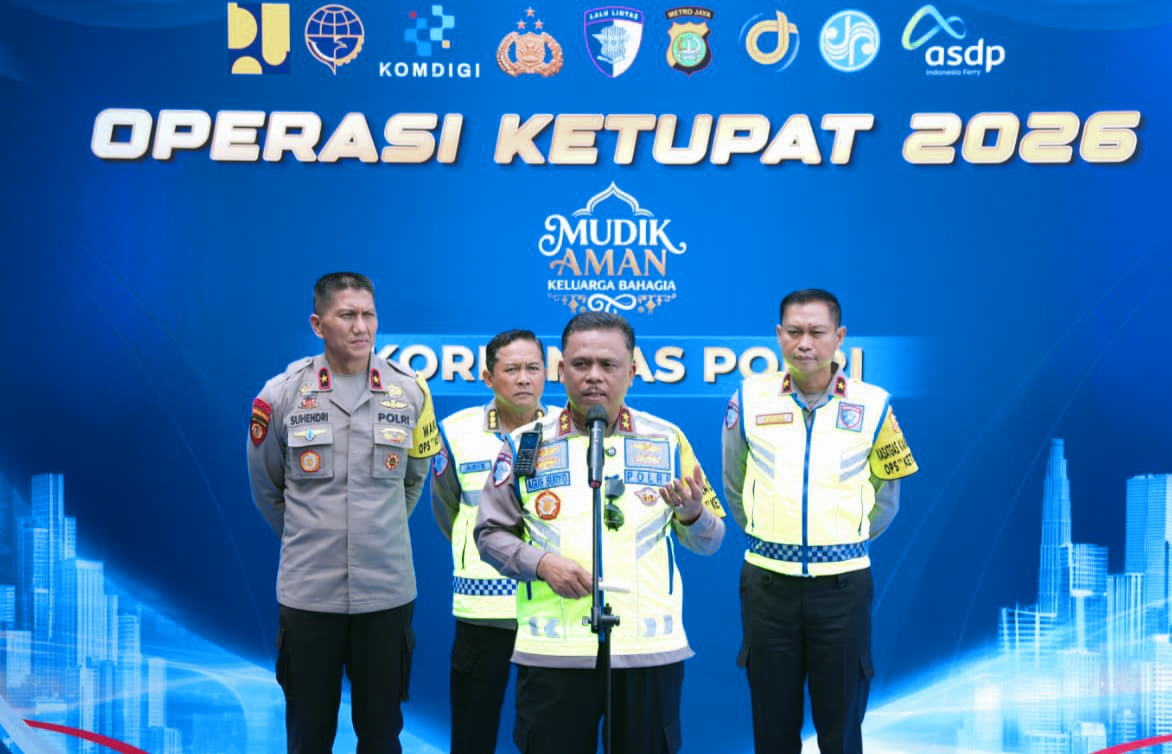 Arus Mudik Baru 25 Persen Tinggalkan Jakarta, Kakorlantas Tegaskan Keselamatan Prioritas Operasi Ketupat 2026