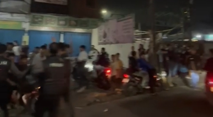 Puluhan Pemuda Diamankan saat Aksi Bangunkan Sahur Sambil Blokade Jalan dan Main Petasan