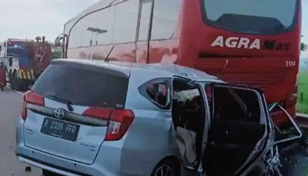 Satu Keluarga Alami Kecelakaan Maut di Tol Pejagan–Pemalang, Empat Tewas dan Balita Kritis