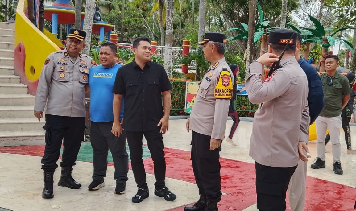 Wakapolresta Tangerang Pimpin Pengecekan Wisata WOW Citra Raya, Pastikan Keamanan Pengunjung Saat Libur Lebaran