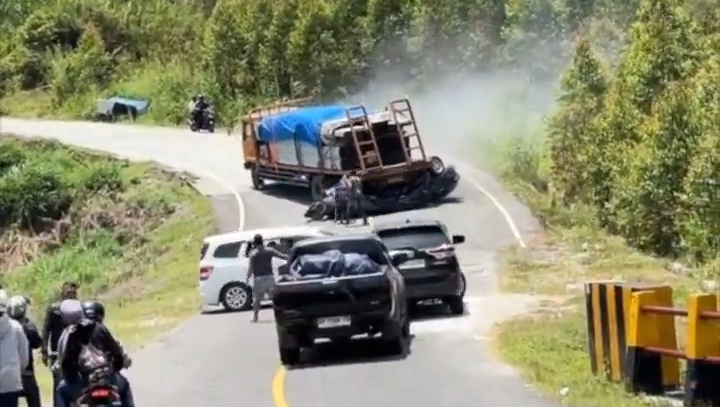 Liburan Keluarga ke Danau Toba Berakhir Tragis, Tiga Tewas Akibat Kecelakaan di Simalungun