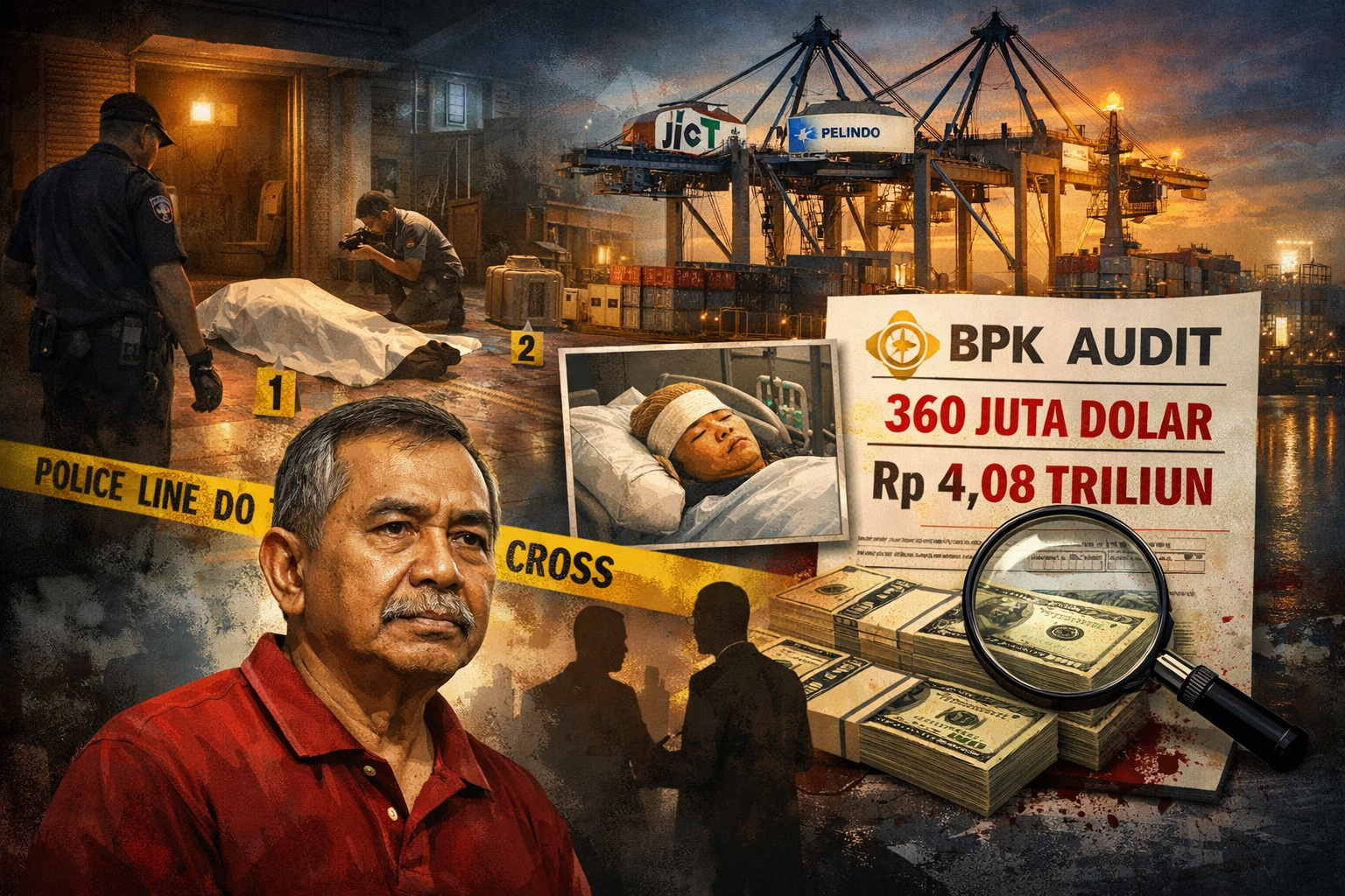 Tewas Misterius Eks Aktivis Pelabuhan di Bekasi, Sorotan Tajam ke JICT–Pelindo: Perampokan atau Ada yang Disembunyikan?