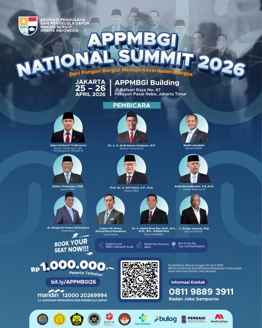 APPMBGI National Summit 2026. Pertemuan Besar ini dijadwalkan Berlangsung di Jakarta