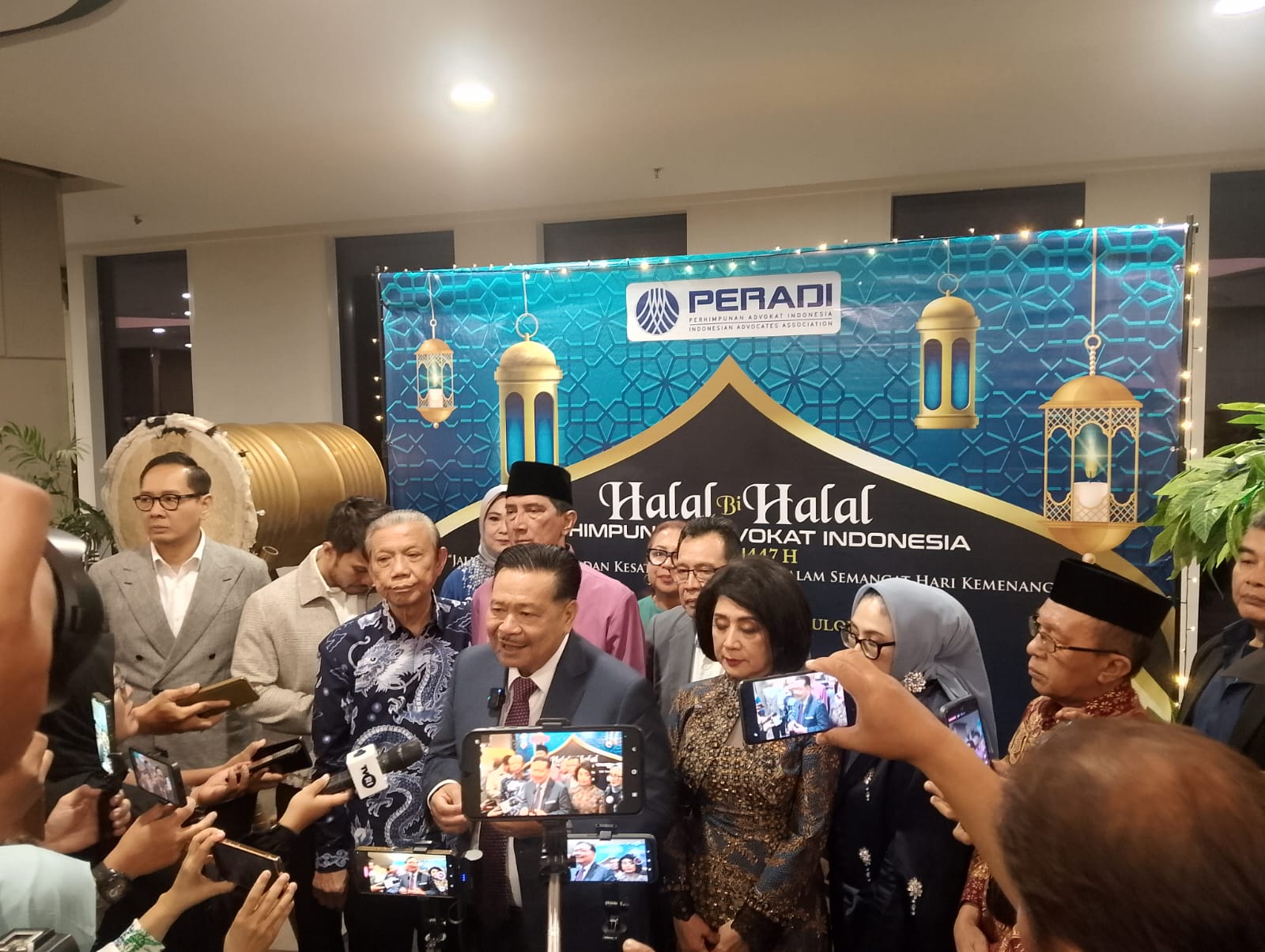 Otto Hasibuan: Halal Bihalal Peradi 2026 Perkuat Solidaritas dan Tegaskan Prinsip Single Bar