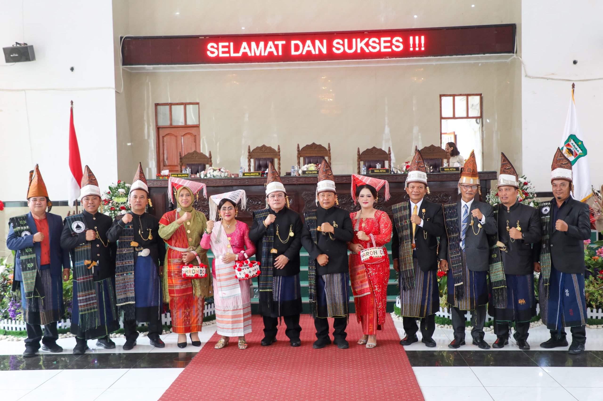 Tumpuan Damanik Hadiri Rapat Paripurna HUT 155 Kota PematangSiantar