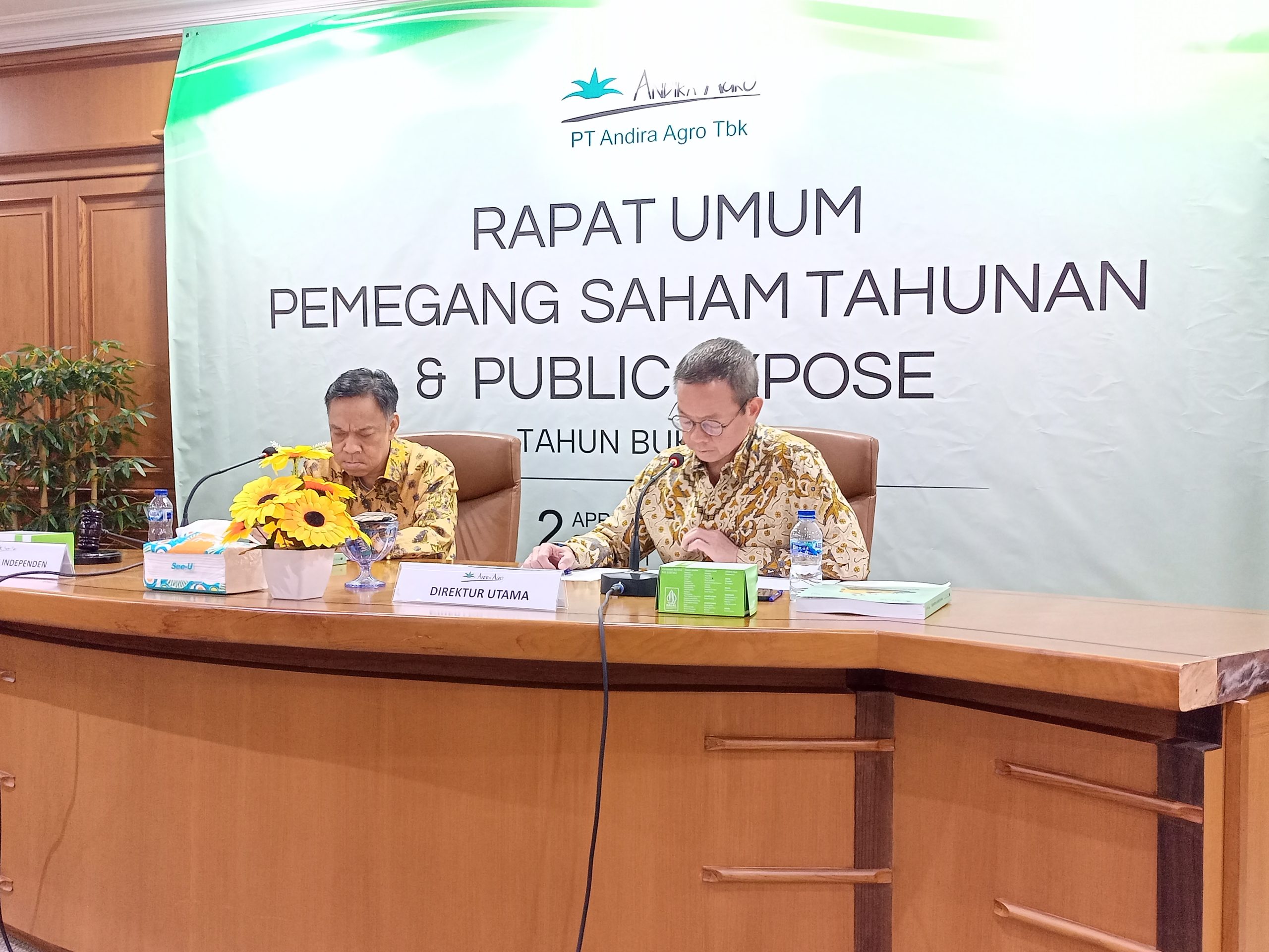 PT Andira Agro Tbk Paparkan Kinerja 2025 dalam RUPS dan Public Expose 2026