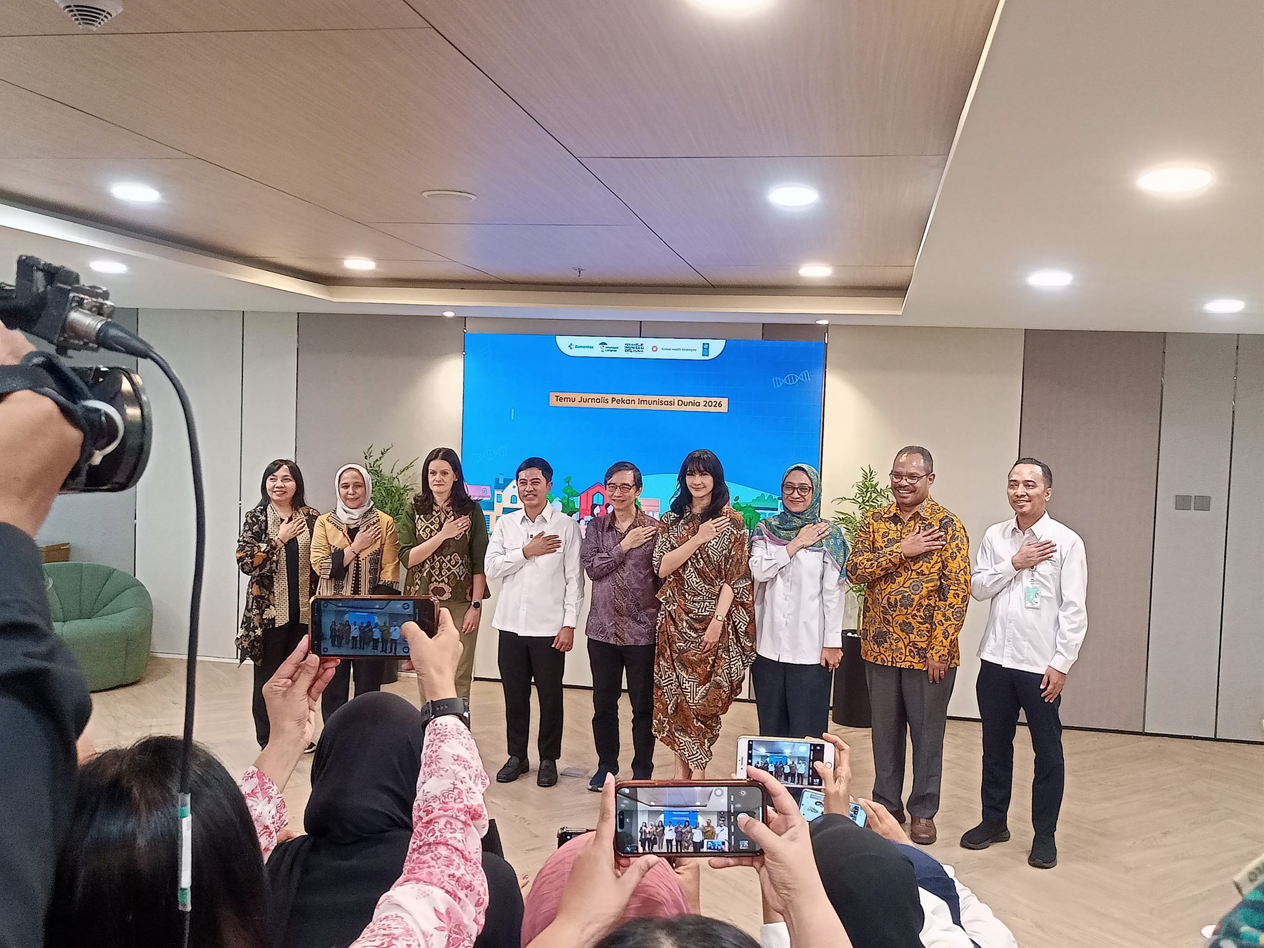 Wamenkes Dante Tekankan Peran Media dalam Edukasi Imunisasi dan Informasi Kesehatan