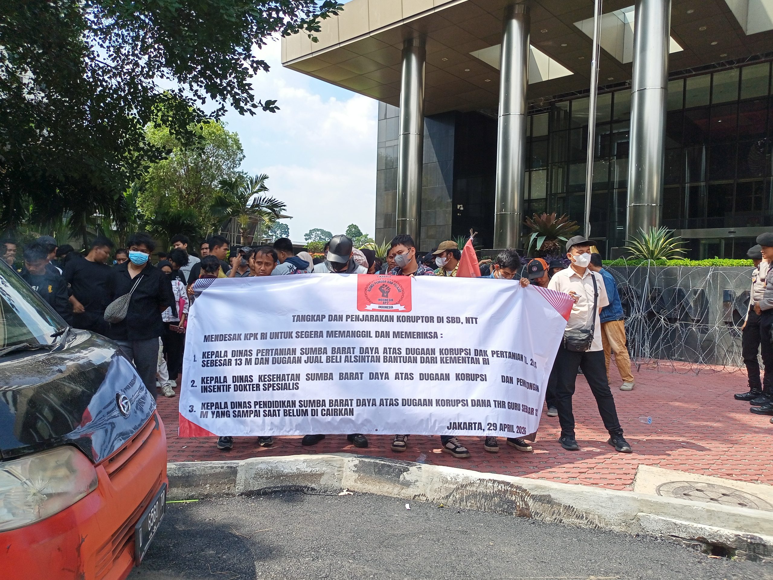 AP2 Indonesia Desak KPK RI Usut Tuntas Dugaan Korupsi DAK Sektor Pertanian, Pendidikan, dan Kesehatan di Kabupaten Sumba Barat Daya. 