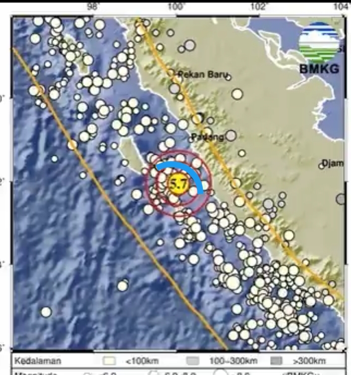 BMKG Ungkap Detail Gempa M 5,7 Guncang Mentawai, Getaran Terasa hingga Padang, Ini Penjelasannya!