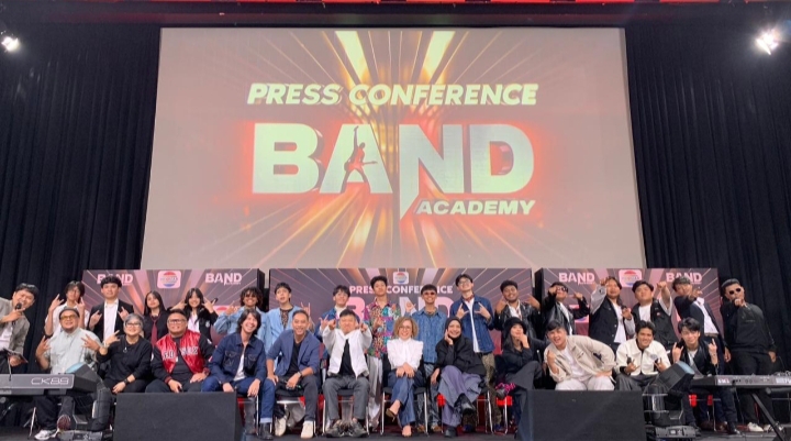BAND ACADEMY  Hidupkan Industri Musik Indonesia Kembali Hadir di INDOSIAR, Simak Yuk Acaranya Kapan? 