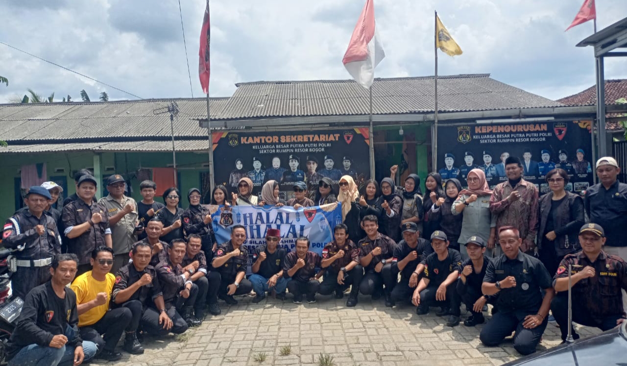 Pererat Silaturahmi, KBPP Polri Resor Bogor Gelar Halal Bihalal di Rumpin