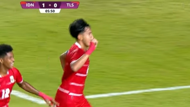 Garuda Muda Tampil Perkasa, Indonesia U-17 Pimpin Grup A Usai Hajar Timor Leste 4-0