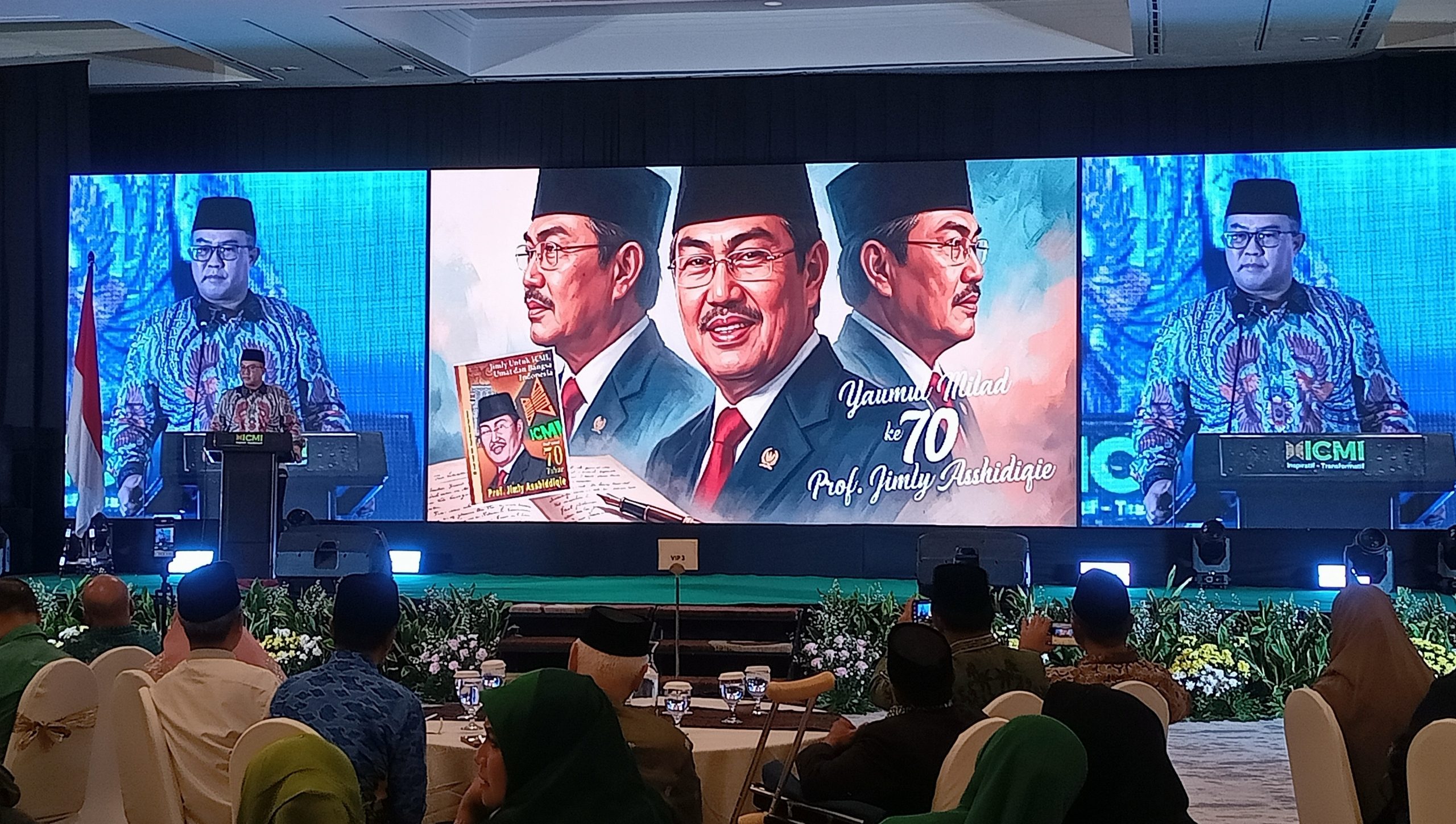 Silaturahmi Kebangsaan ICMI di Jakarta, Arief Satria Ajak Perkuat Keikhlasan dan Kebersihan Hati