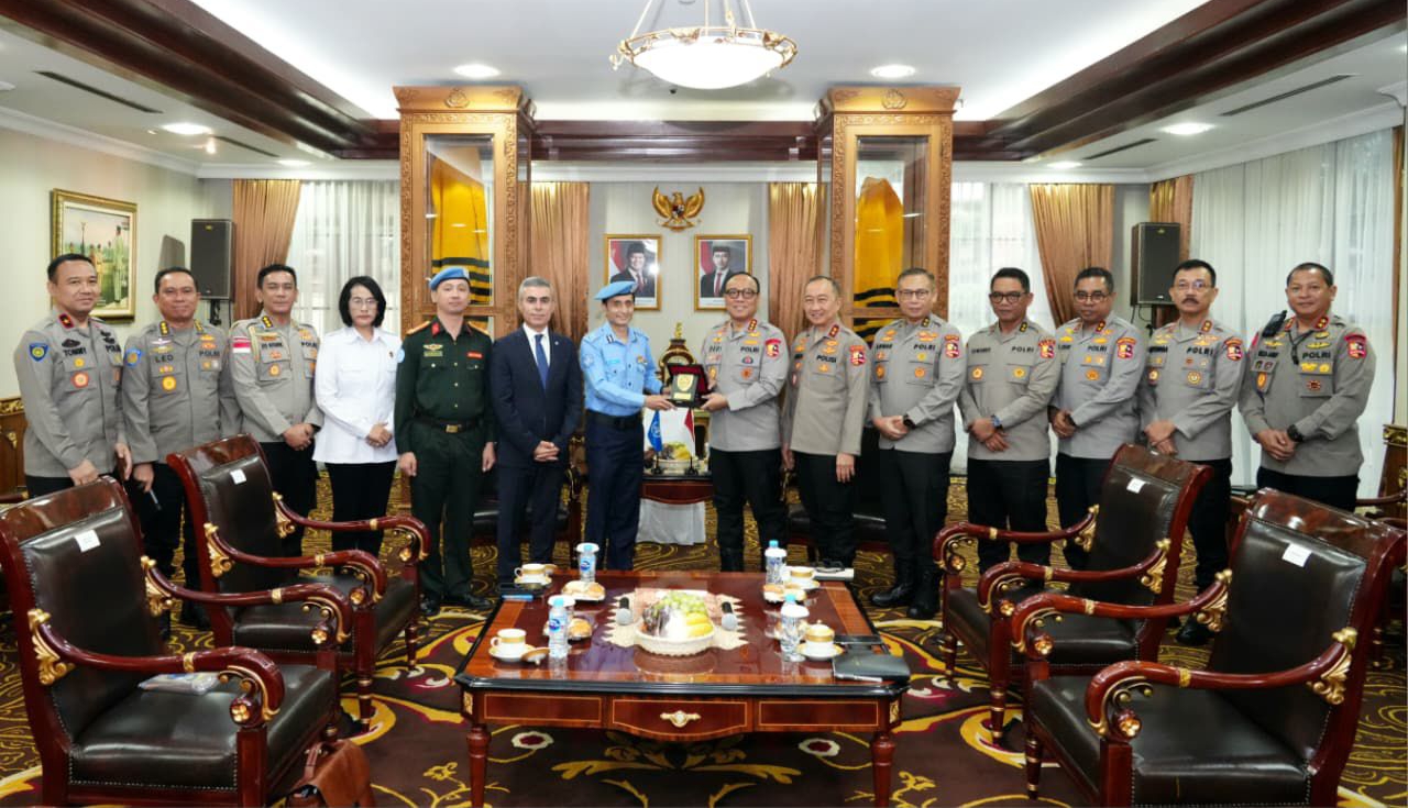Polri dan PBB Perkuat Komitmen, Tegaskan Kerja Sama Berkelanjutan dengan PBB