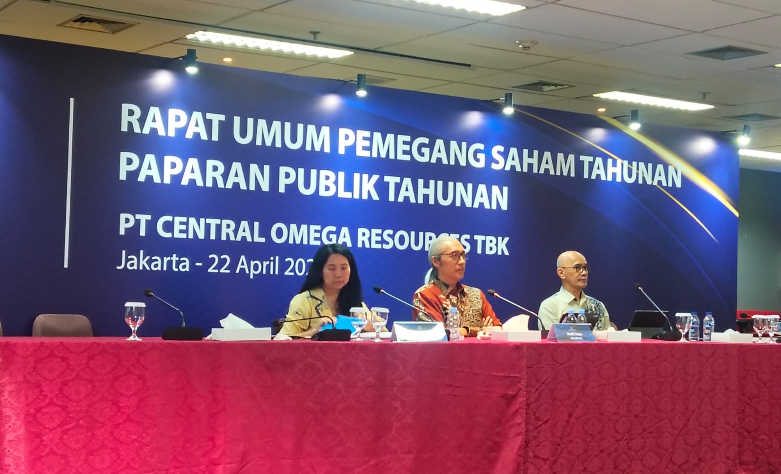 RUPST 2026 PT Central Omega Resources Tbk Ungkap Cadangan Nikel 93 Juta Ton dan Prospek Industri ke Depan