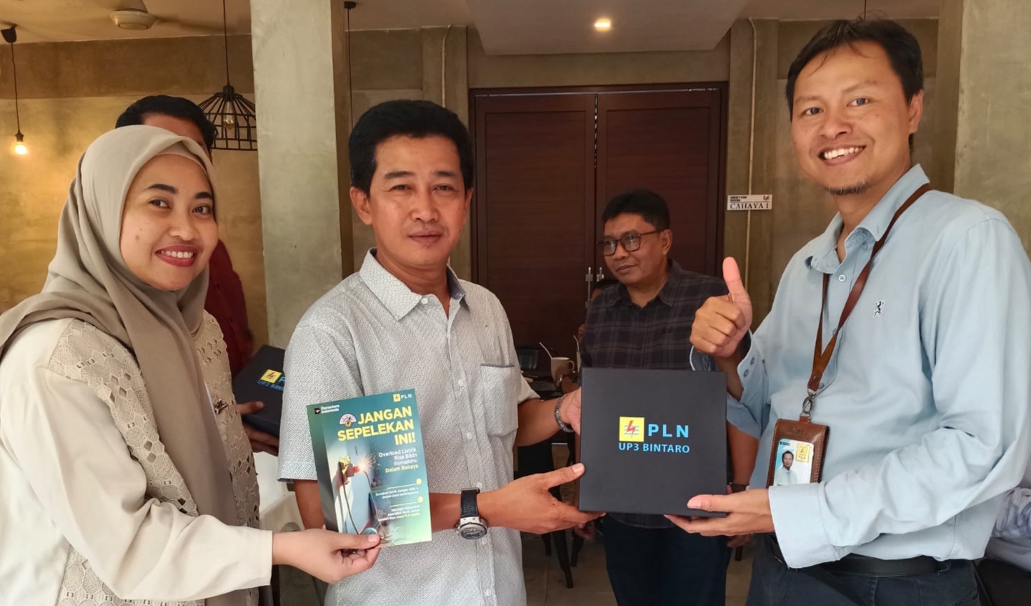 PLN UP3 Bintaro Gelar Halal Bihalal Bersama FKWT, Pererat Sinergi dan Kebersamaan