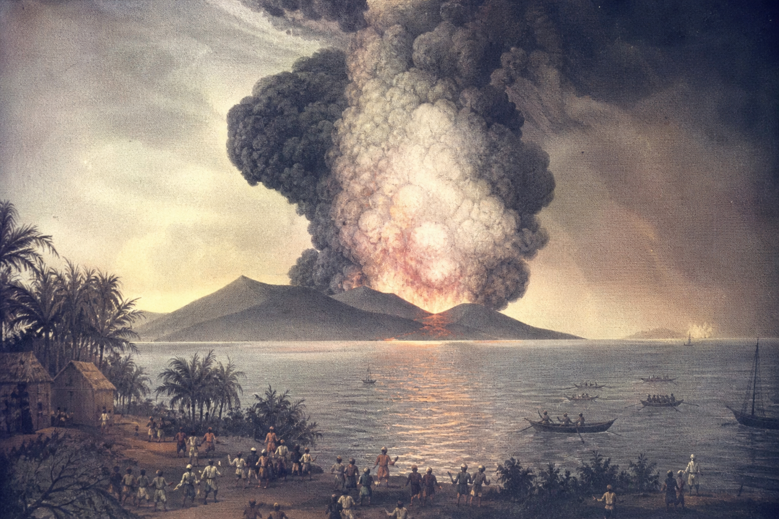 Letusan Dahsyat Gunung Krakatau 1883, Dentuman keras hingga ke Pulau Rodrigues di dekat Afrika