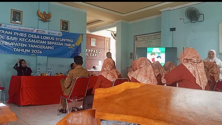 Pemberdayaan PHBS Desa Lokus Stunting di Gempol Sari, Upaya Tekan Angka Gizi Buruk dan Stunting