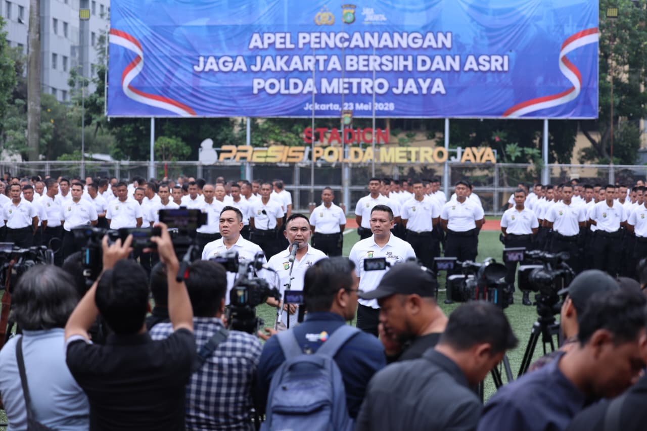 Jaga Jakarta Bersih dan Asri, Polda Metro Jaya Dorong Budaya Peduli Lingkungan