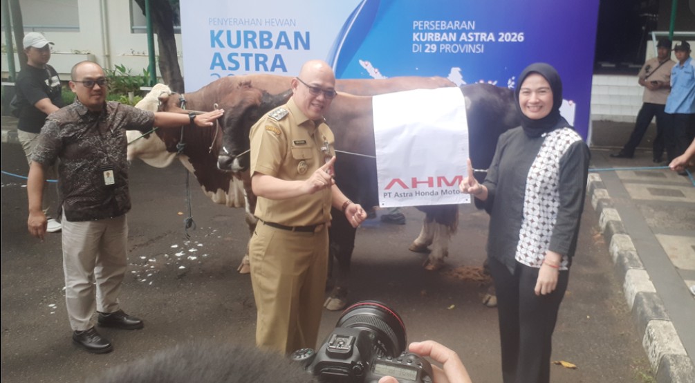 Astra Serahkan Hewan Qurban 2026 ke Pemkot Jakarta Utara
