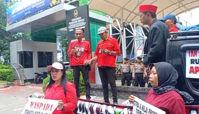 Aksi Damai PWDPI di Jakarta: Imigrasi Diminta Tegas Tindak Tenaga Kerja Asing Ilegal