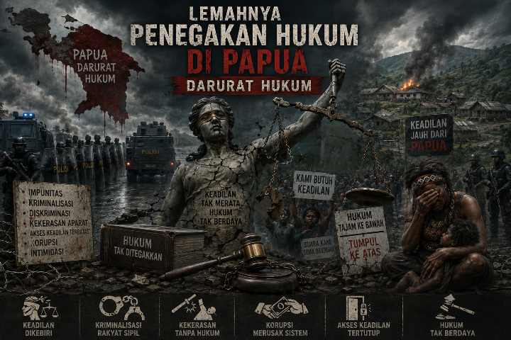 Darurat Penegakan Hukum di Papua: Dugaan Rekayasa Kasus dan Kriminalisasi Jadi Sorotan