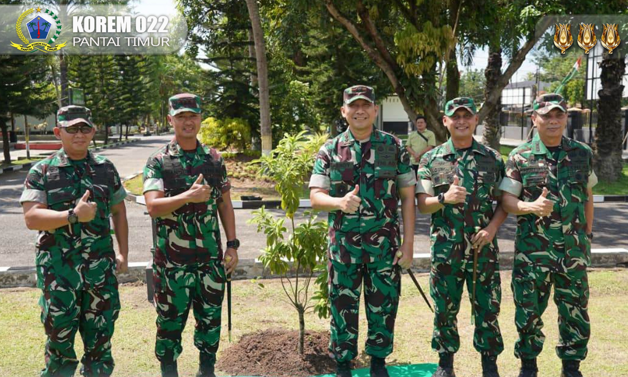 Danrem 022/PT Dampingi Pangdam I/BB Kunjungan Kerja ke Kodim 0204/Deli Serdang