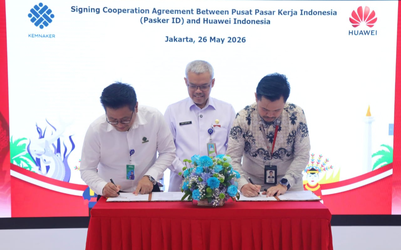 Kemnaker dan Huawei Indonesia Perkuat Kemitraan Pengembangan SDM dan Program Magang