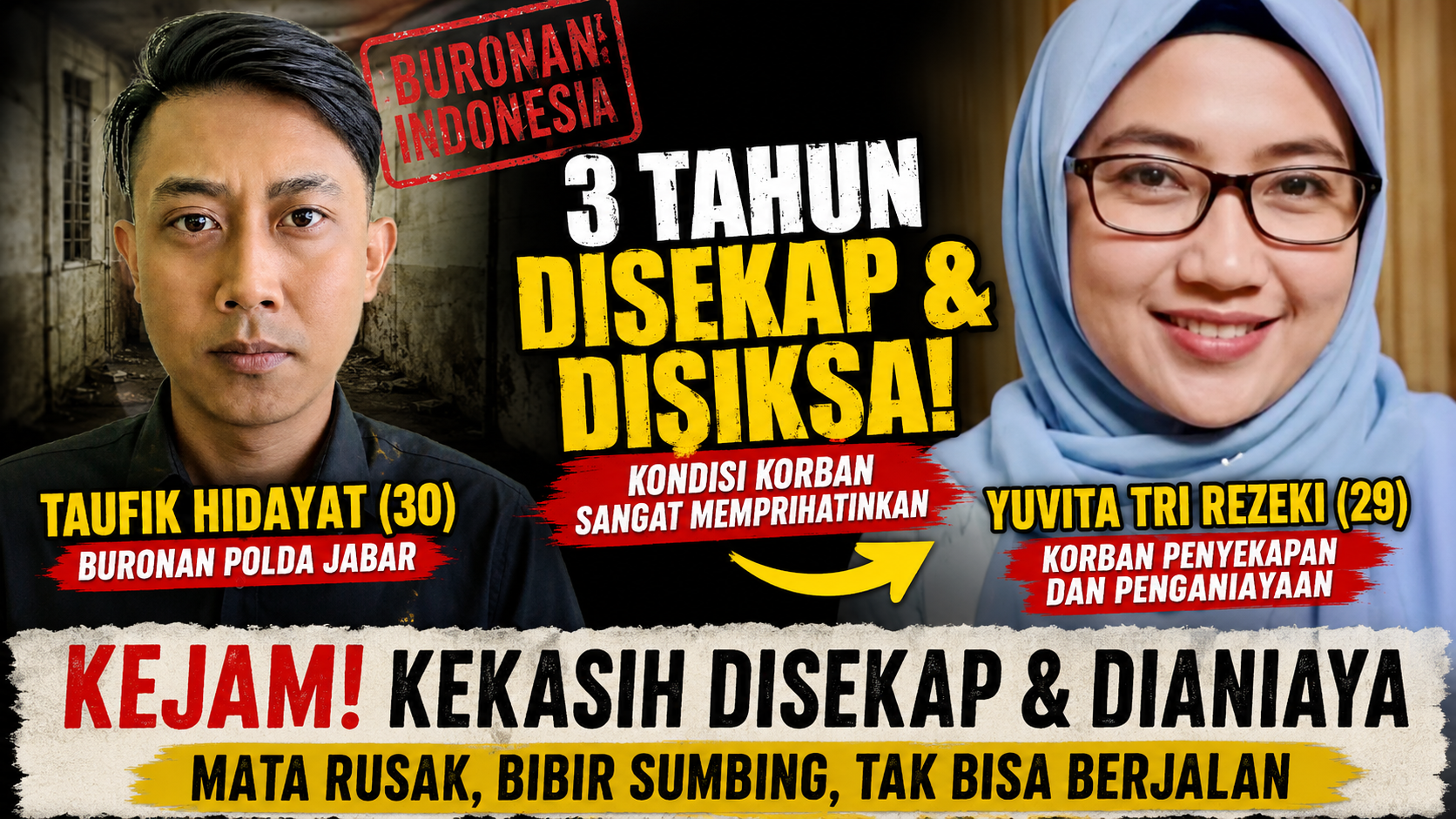 Taufik Hidayat Pelaku Penganiayaan Masuk DPO Diduga Siksa dan Sekap Kekasih di Cileunyi