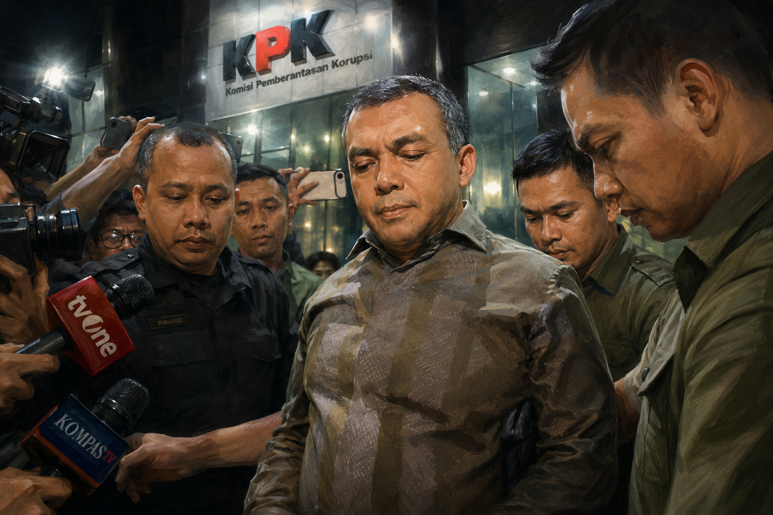 Wamen Imipas Silmy Karim Datangi KPK Setelah Sempat Dicari Penyidik
