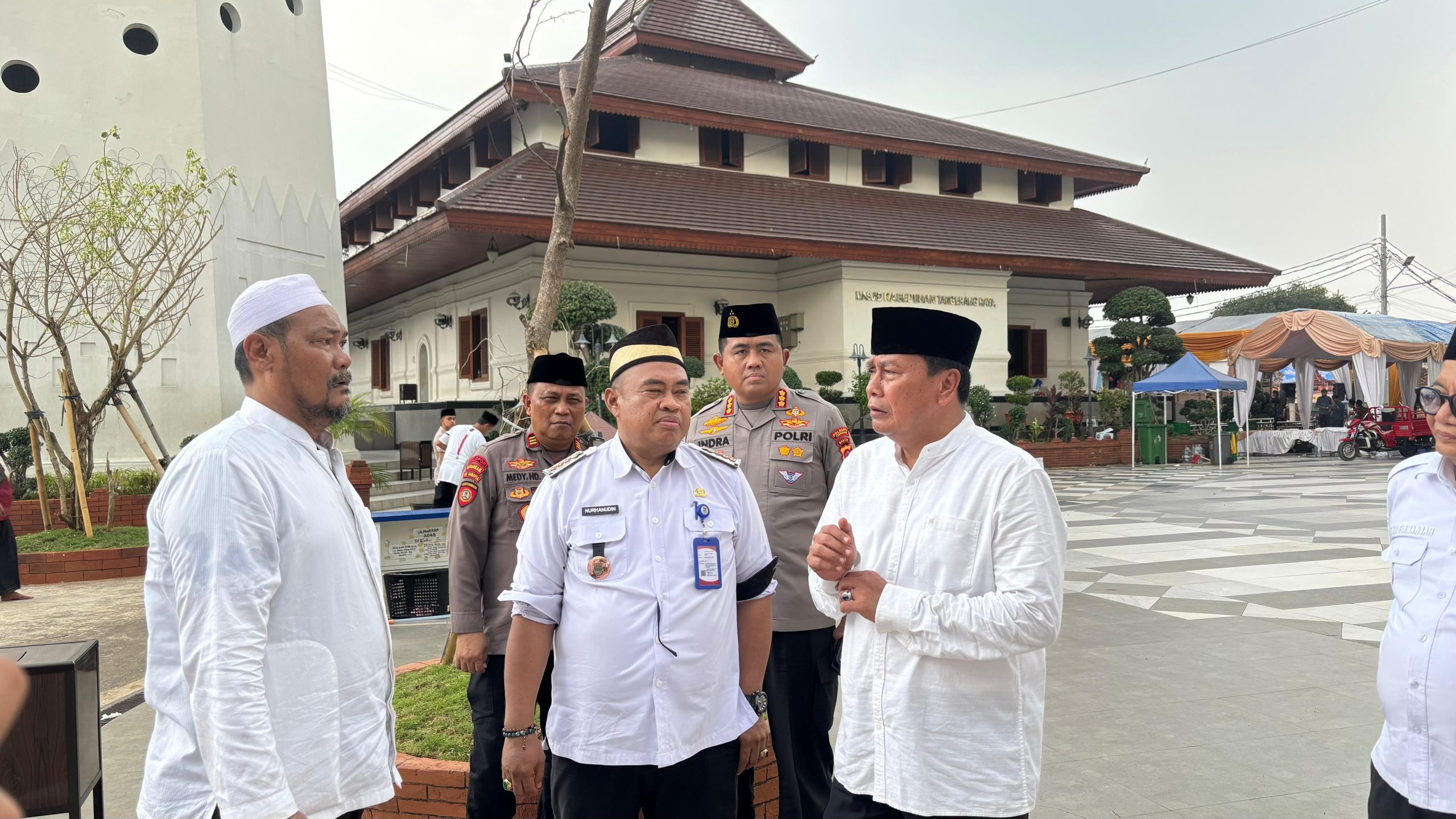 Kapolresta Tangerang dan Bupati Hadiri Peletakan Batu Pertama Maqbaroh Al-Istiqlaliyyah