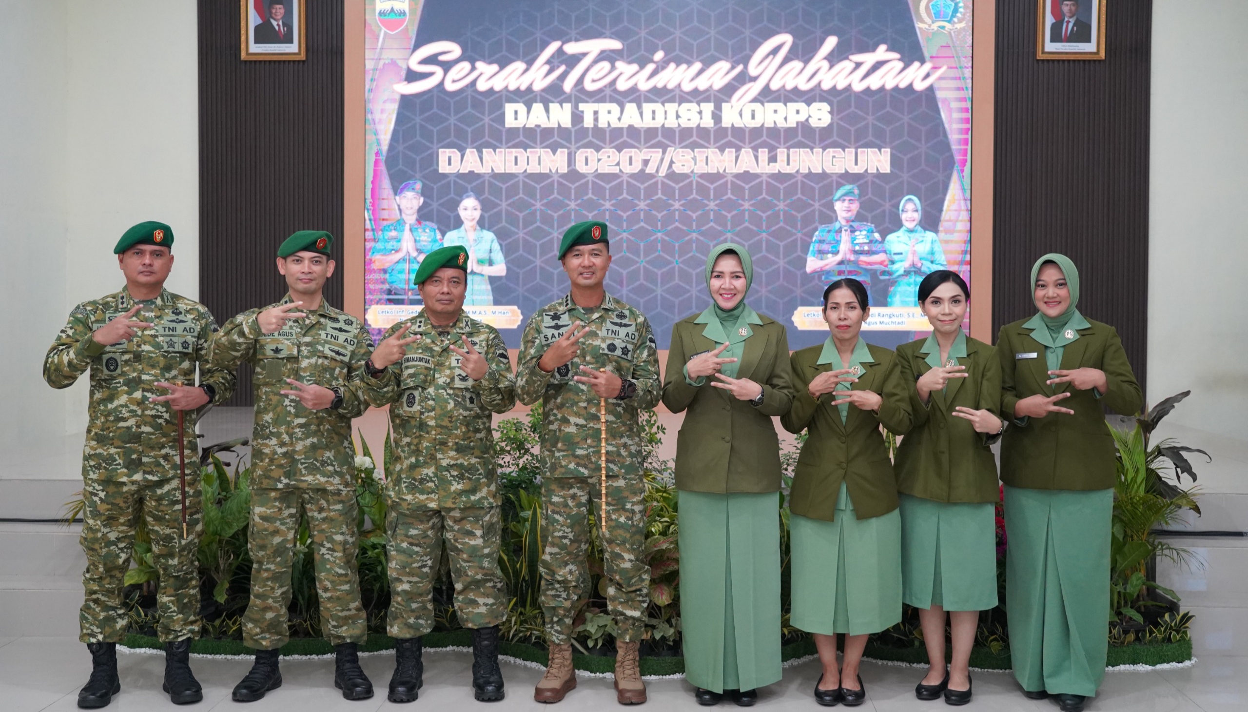 Danrem 022/Pantai Timur Pimpin Sertijab Dandim 0207/Simalungun