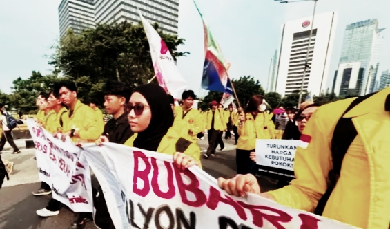 Mahasiswa Diadang Aparat Saat Hendak Demo di Bundaran HI, Polda Metro: Belum Ada Surat Pemberitahuan