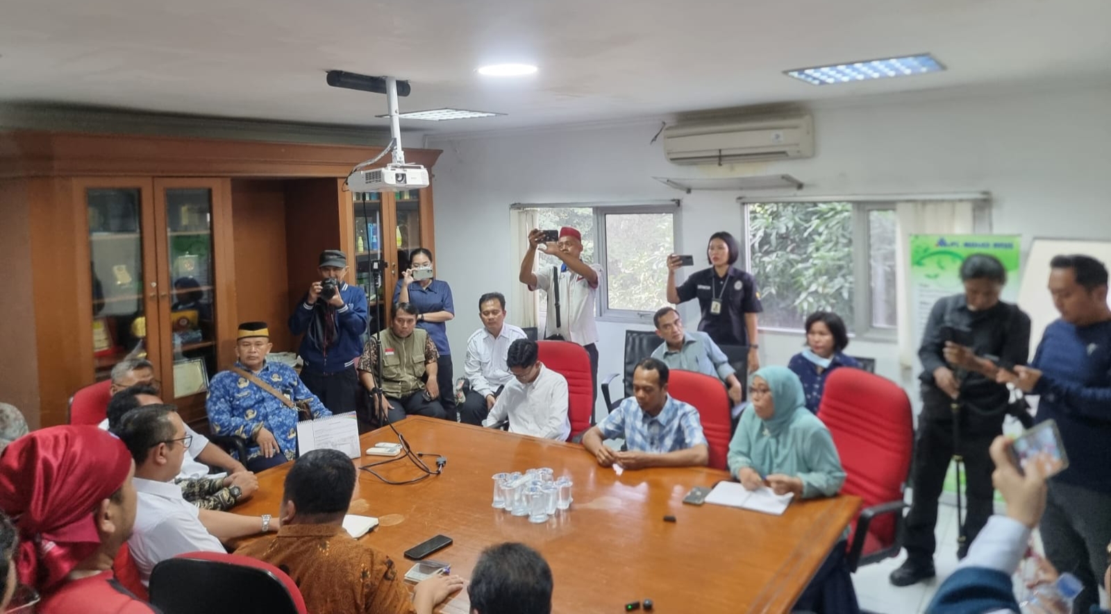 Said Iqbal Hadir di PT Molex Ayus, Polsek Cikupa Kawal Aksi Buruh Tetap Aman dan Kondusif