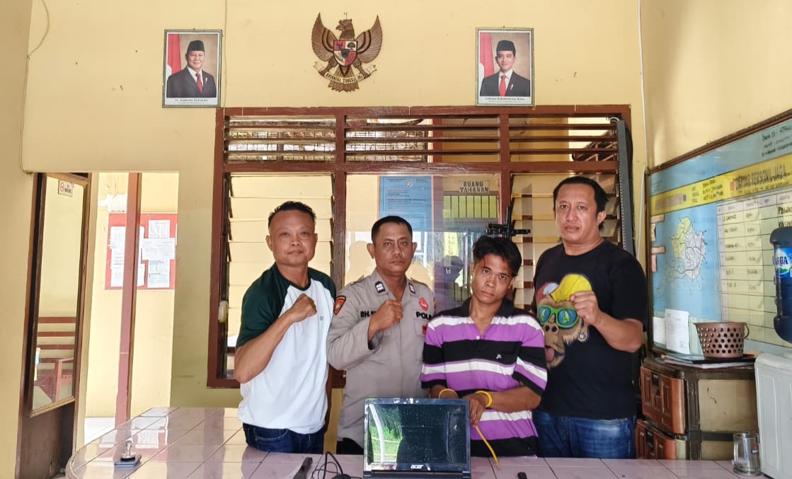 Polsek Gunung Malela Berhasil Tangkap Pelaku Pembongkaran SD Negeri 095552 Simalungun