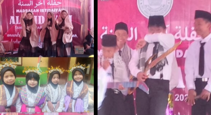 ‎Madrasah Ibtidaiyah Al-Hidayah Gelar Perayaan Kenaikan Kelas dan Kelulusan Secara Sederhana Bermakna
