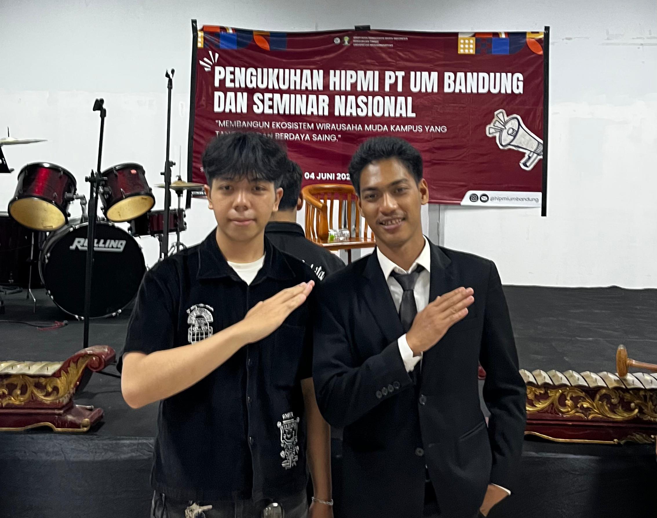 HIPMI PT UPI Cibiru Apresiasi Pelantikan HIPMI PT UMB