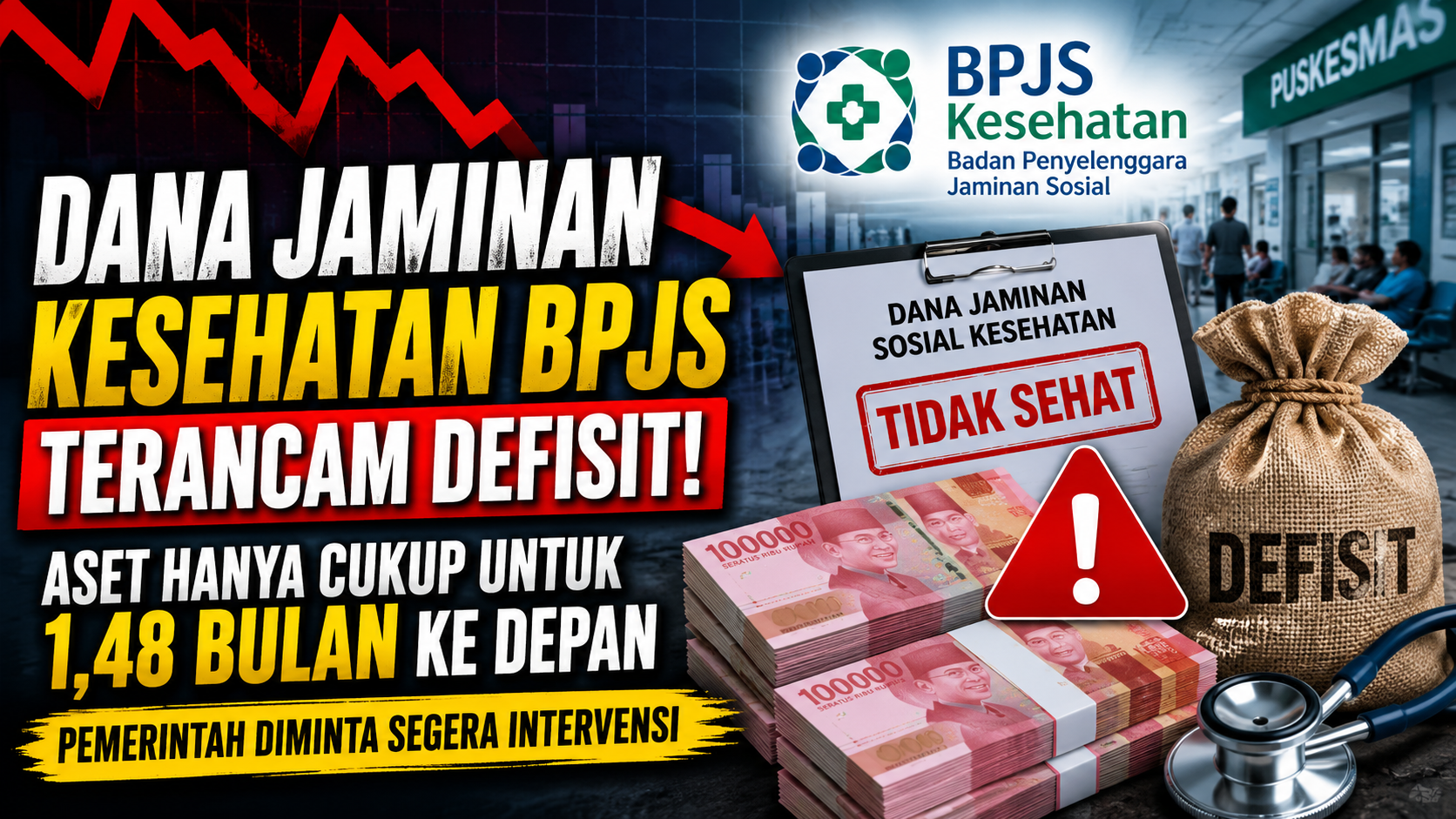 Dana Jaminan Kesehatan BPJS Terancam Defisit, Pemerintah Diminta Segera Lakukan Intervensi