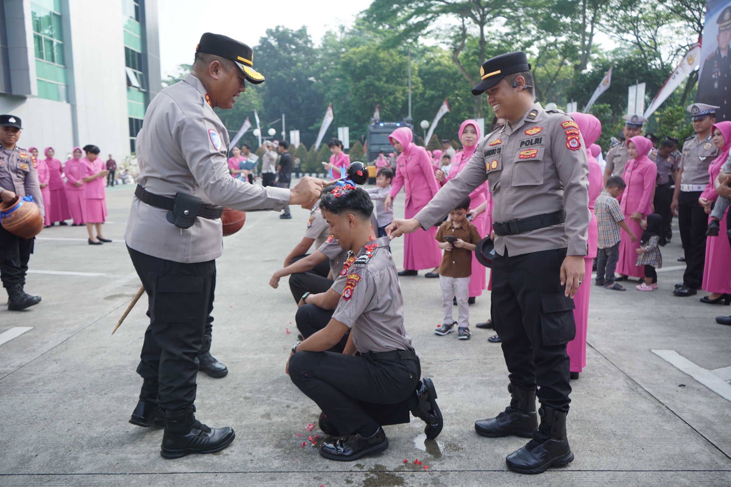 105 Personel Polresta Tangerang Naik Pangkat, Kapolresta Minta Tingkatkan Kualitas Pelayanan