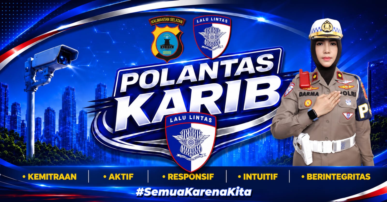 Aksi Humanis Bripda Fasya, Pelat Nomor Kendaraan yang Terjatuh Berhasil Dikembalikan kepada Pemilik