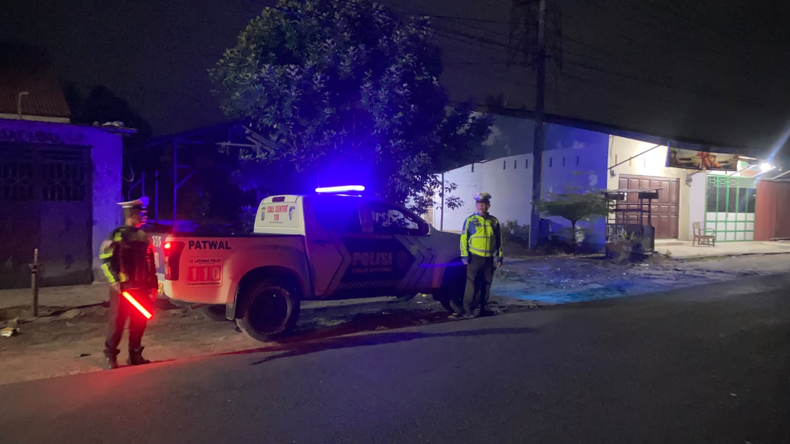 Blue Light Patrol Satlantas Polres Simalungun Hadirkan Rasa Aman di Malam Hari, Antisipasi Balap Liar, Begal, dan Lakalantas 