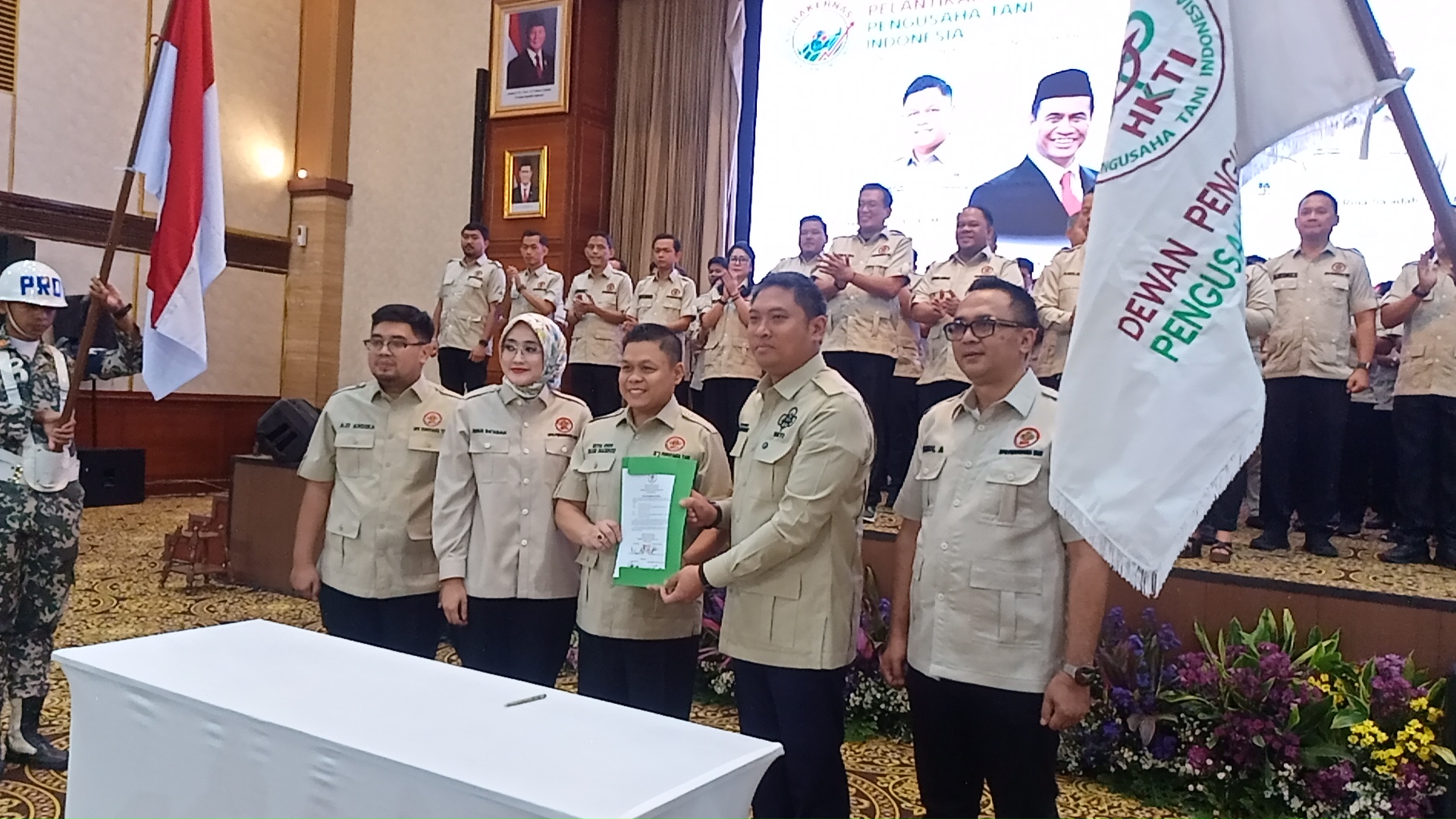 Pengusaha Tani Indonesia HKTI Resmi Dilantik, Siap Perkuat Investasi Pertanian Menuju Indonesia Emas 2045