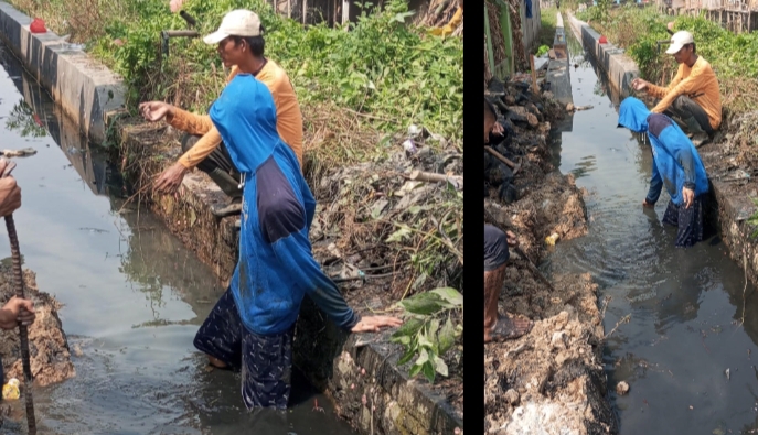Proyek Irigasi P3A Di Desa tegal kunir Kidul Kabupaten Tangerang Diduga Kuat Sengaja Abaikan Aturan
