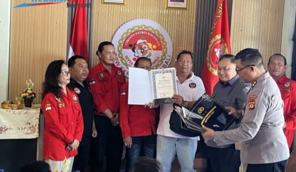 DPW Setya Kita Pancasila Bali Resmikan Kantor Baru, Perkuat Sinergi dengan Pemerintah dan Aparat
