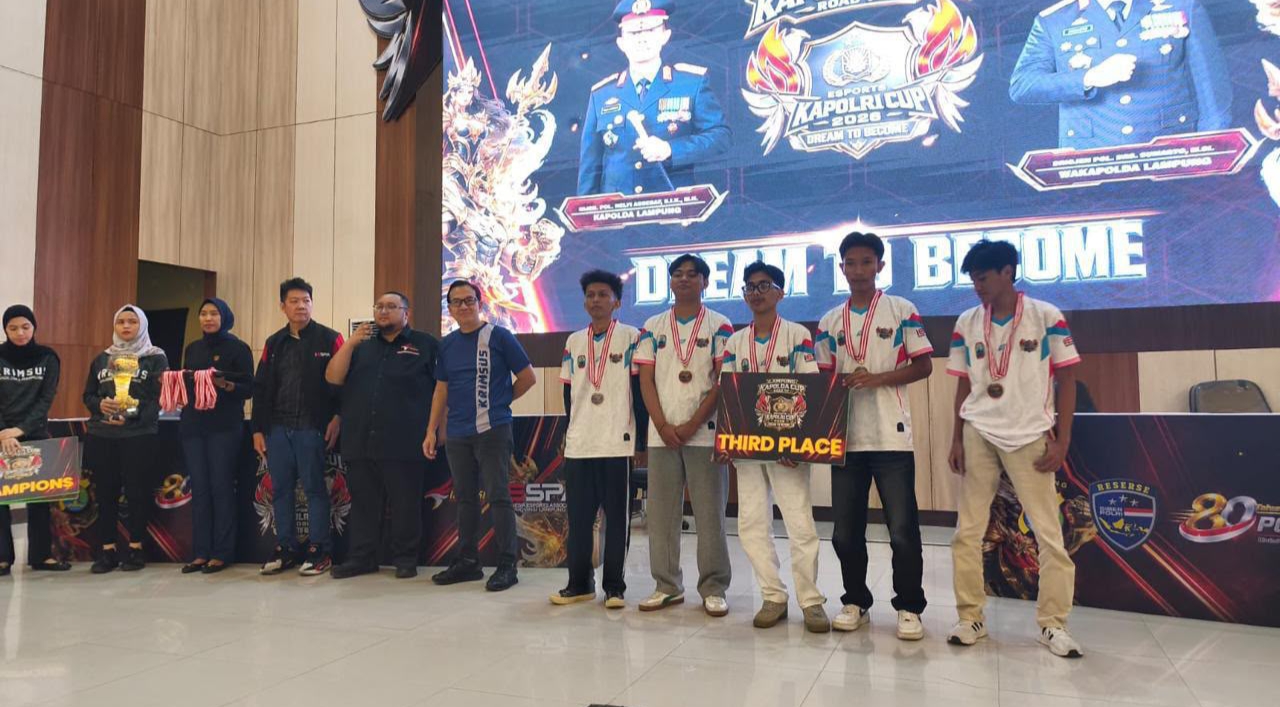 Polres Tulang Bawang Berhasil Meraih Juara I Turnamen E-Sport Kapolda Cup 2026,