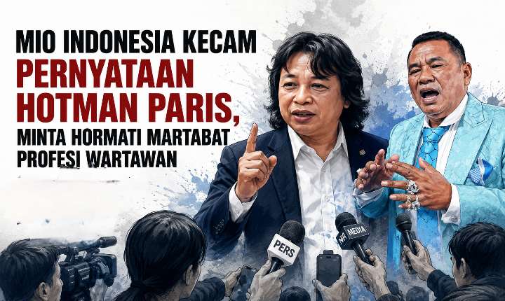 Ketum MIO Indonesia: Kritik Pers Silakan, Jangan Rendahkan Profesi Wartawan